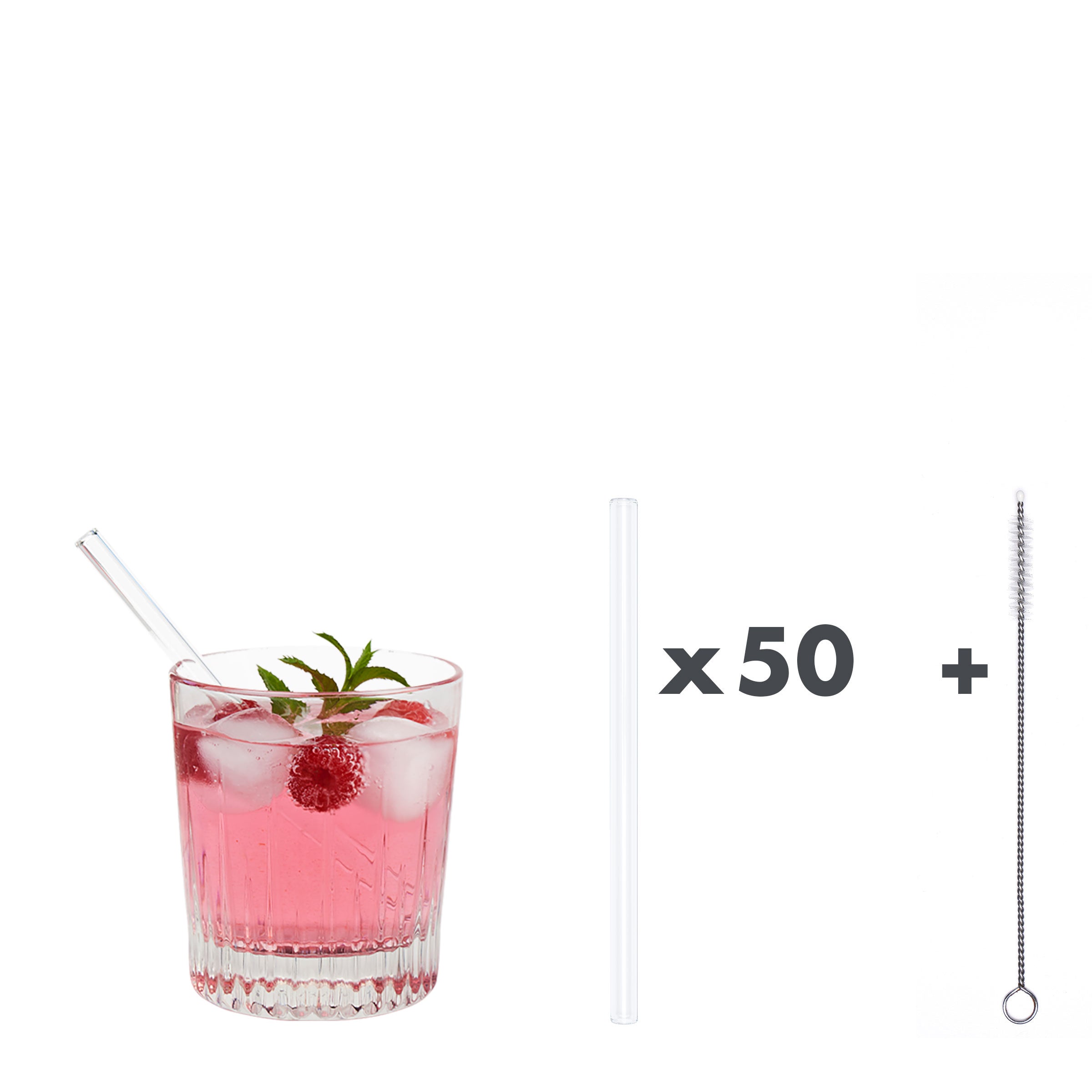 Mit 15 cm ist unser „kleiner Pimpf“ zwar der kleinste Trinkhalm, aber trotzdem vielseitig einsetzbar! Er eignet sich perfekt für kleine Gläser, Tumbler, Martini- oder Weingläser - oder auch zum Schlürfen einer leckeren Suppe! Im Set enthalten sind 50 weiße Glastrinkhalme (15 cm, gerade) in einer sicheren Verpackung und eine Reinigungsbürste aus Nylon oder Baumwolle. Produktmaße Länge: 15 cm Durchmesser: 8 mm