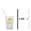 Unser 20 cm langer Standard-Glastrinkhalm passt in jedes Trinkglas - ein echter „Tausendsassa“ also! Ob Longdrink, Saftschorle, Wasser oder Softdrink: der 20 cm lange Tausendsassa freut sich über jede Erfrischung! Im Set enthalten sind 50 Glastrinkhalme in Schwarz (20 cm, gerade) in einer sicheren Verpackung und eine Reinigungsbürste aus Nylon oder Baumwolle. Produktmaße Länge: 20 cm Durchmesser: 8 mm