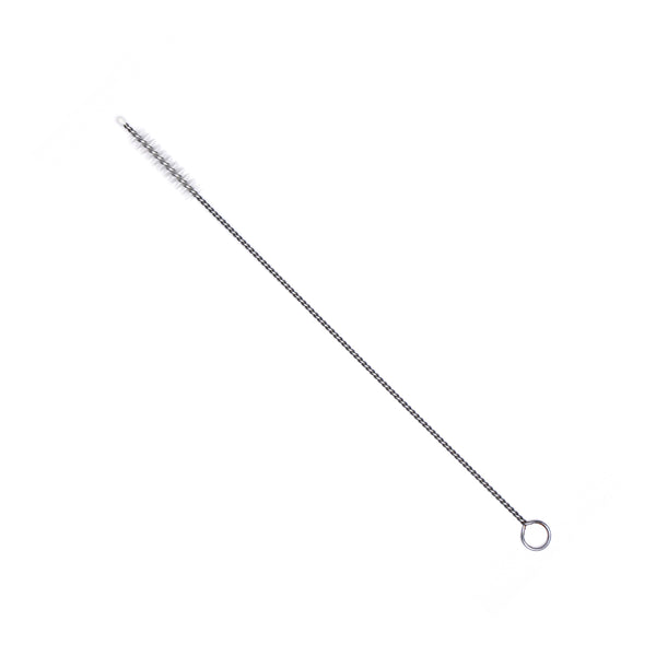 Die praktische Reinigungsbürste aus Nylon sorgt für frische Sauberkeit der Trinkhalme. Durch die Borsten aus strapazierfähigem Nylon ist die Bürste leicht zu reinigen und lange wiederverwendbar!  Maße: 200 x 7 mm