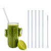 Unser „Extra Smoothie“ eignet sich auch für den großen Durst - denn mit einer Länge von 23 cm und einem Durchmesser von ø 10 mm passen diese Glastrinkhalme perfekt in große Cocktailgläser und Smoothies! Im Set enthalten sind 5 klare Glastrinkhalme (23 cm, ø 10 mm, gerade) und eine Reinigungsbürste aus Nylon. Produktmaße Länge: 23 cm Durchmesser: 10 mm