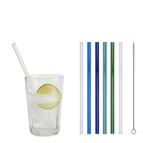 Glastrinkhalme 20 cm