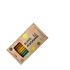 10 farbige (Amber,Light-Amber, Gelb, Grau, Grün) Glastrinkhalme „Bunte Mischung“ (15 cm) + Reinigungsbürste